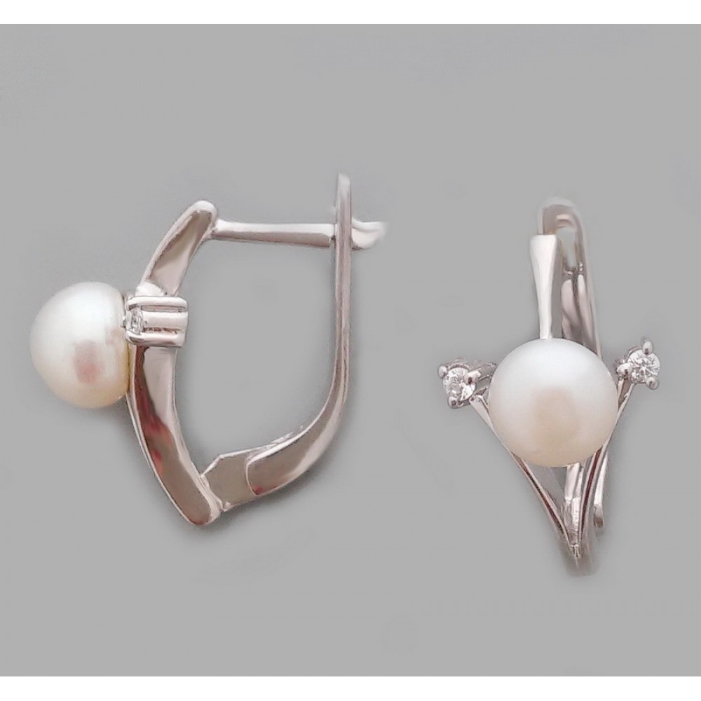 Срібні сережки бр-1170120