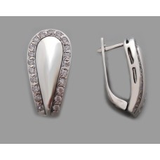 Срібні сережки бр-1110195