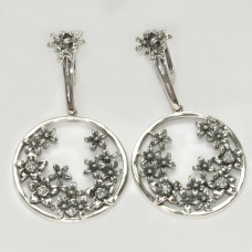 Срібні сережки бр-11046