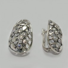 Серебряные серьги бр-11457