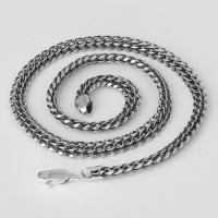 Серебряная цепочка Питон 55 см