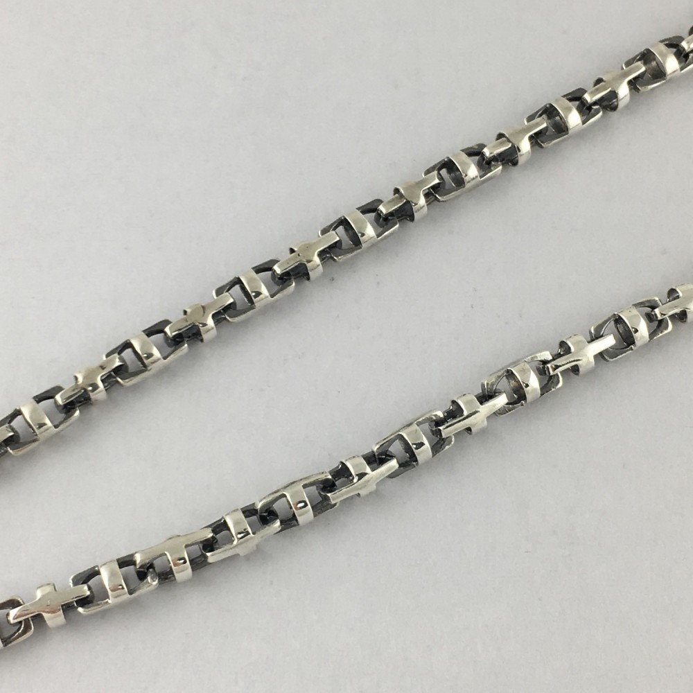 Серебряная цепочка вес 21 грамм  БР-0000641