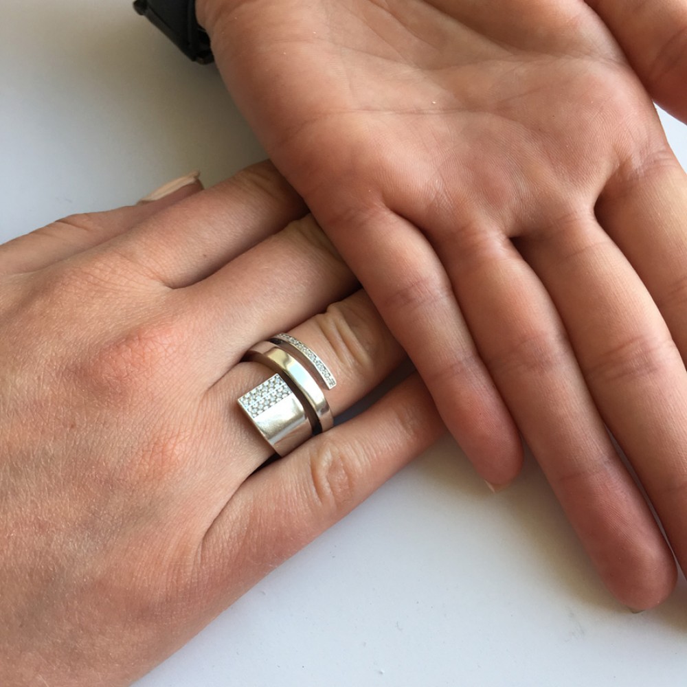 Срібна каблучка ЮМ-10430