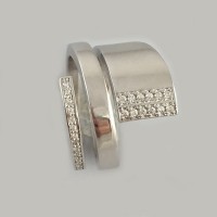 Серебряное кольцо ЮМ-10430