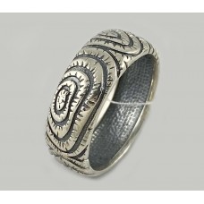 Серебряное кольцо без камней ЛЗ-1574