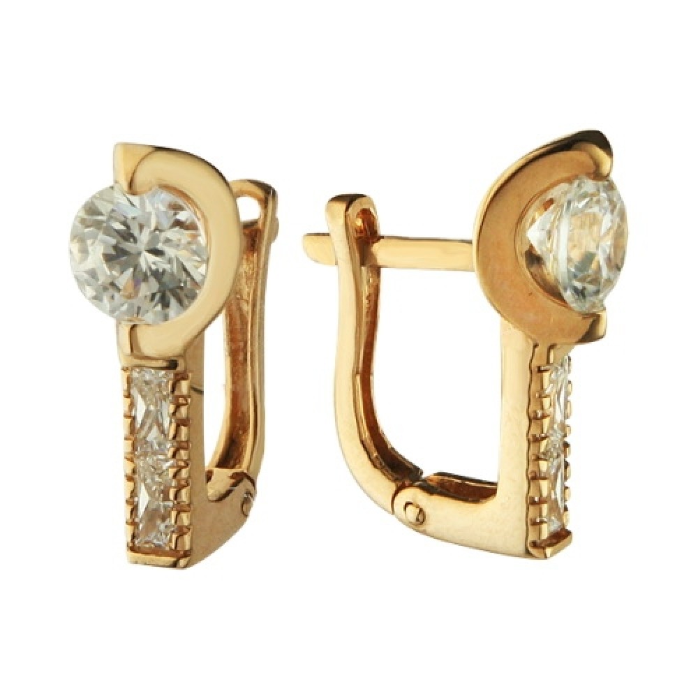 Золотые серьги 1.72.0341