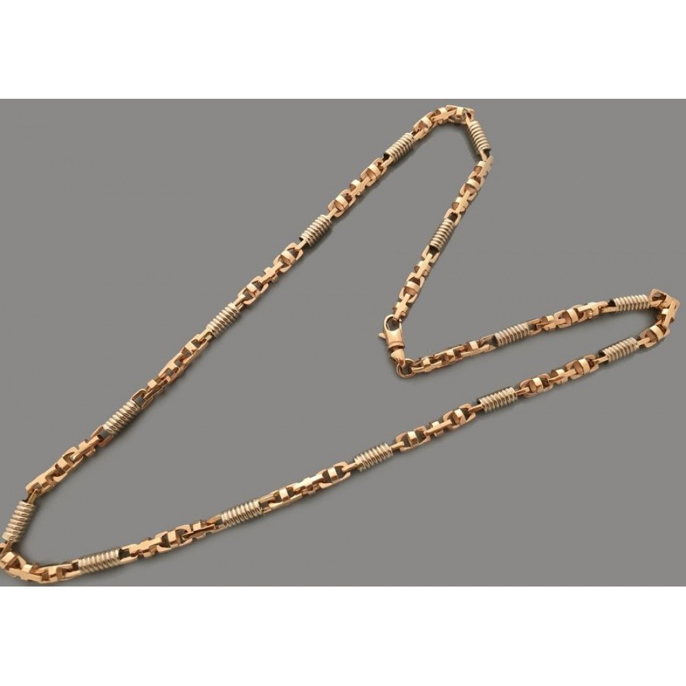 Золотая цепочка "Спираль 2" шк-1151