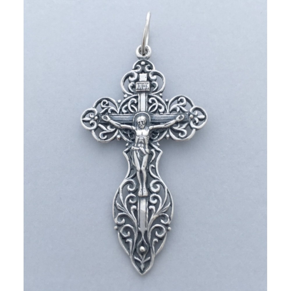 Срібний хрестик БК-168