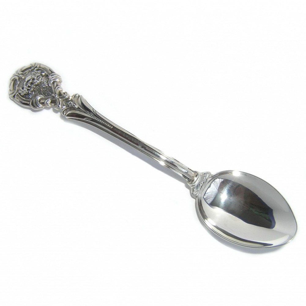 Серебряная ложка Рак бр-408