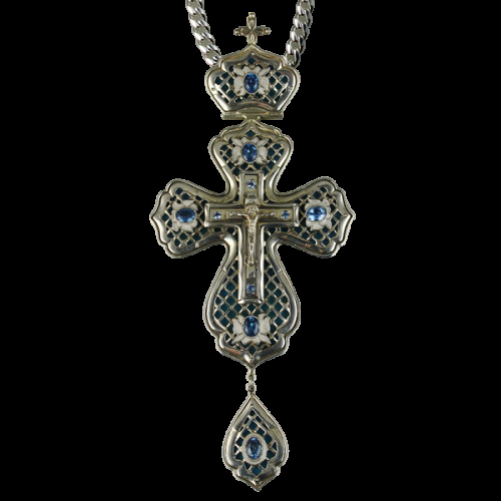 Крест наперсный №2 латунный 2.10.0003