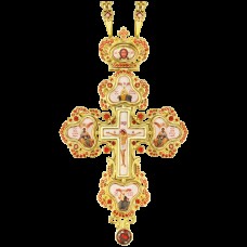 Крест наперсный латунный 2.10.0127ЛП-252ЛП