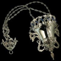 Лампада серебряная "Светлица" аг-2.7.0038