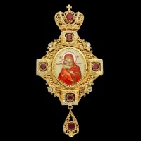 Панагия латунная без цепи аг-2.7.0127ЛП-2