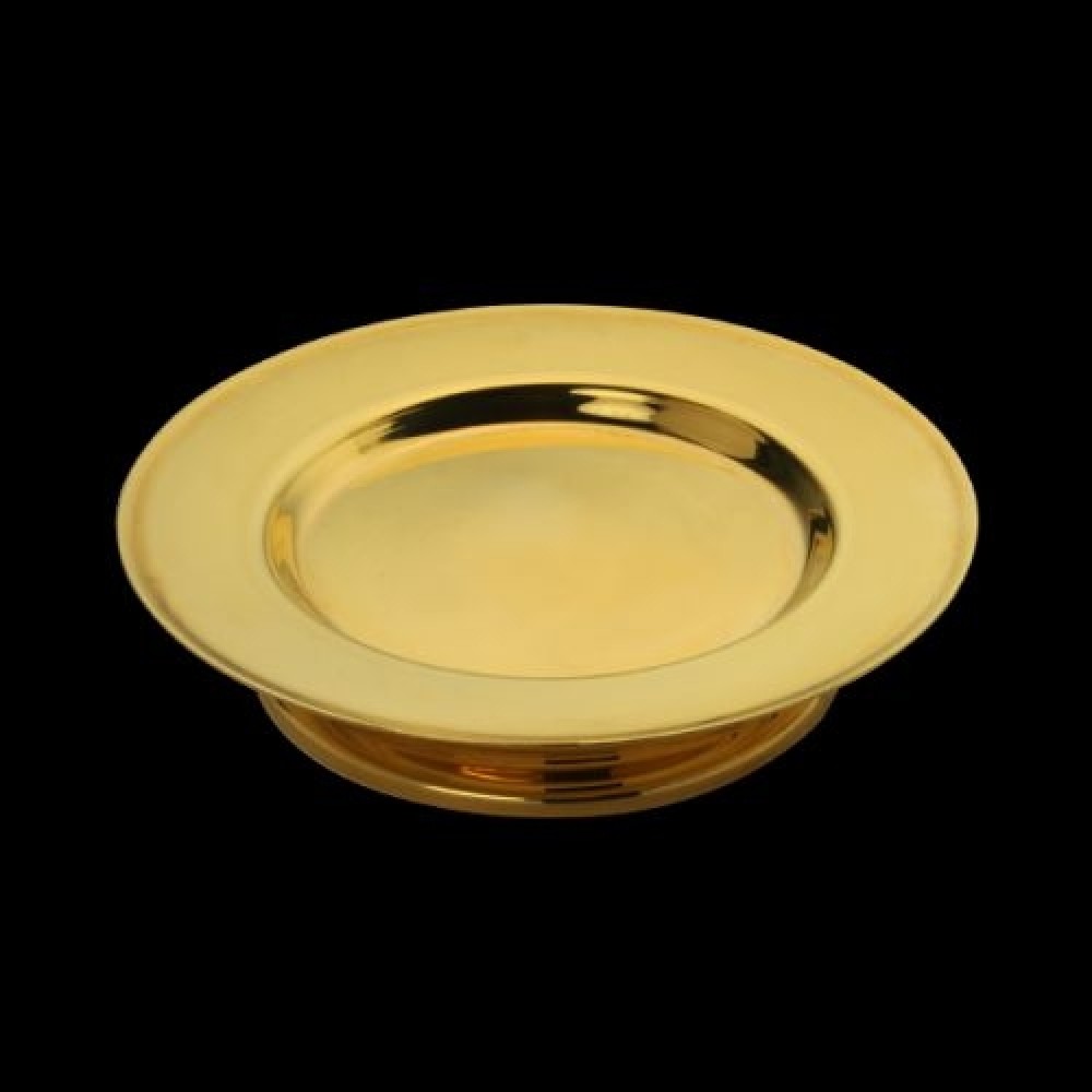 Тарелочка для святых частиц латунная аг-2.7.0402ЛП