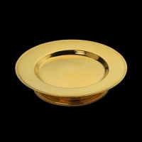 Тарелочка для святых частиц латунная аг-2.7.0402ЛП