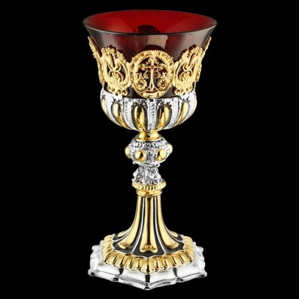 Лампада настольная латунная аг-2.7.0526Л