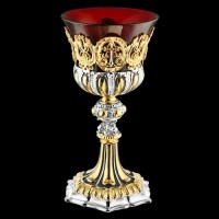 Лампада настольная латунная аг-2.7.0526Л