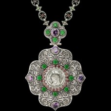 Панагия серебряная аг-2.7.060144