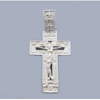 Срібний хрестик БК-201