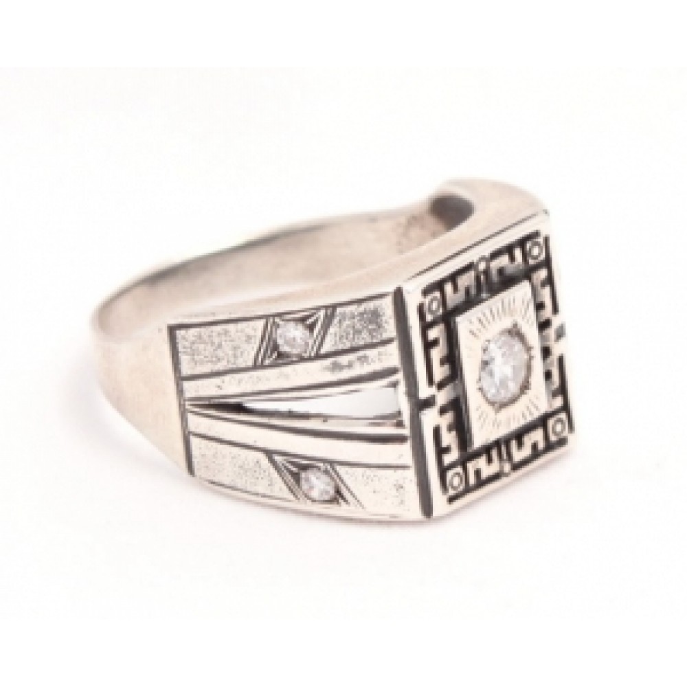 Срібна каблучка бр-2110937