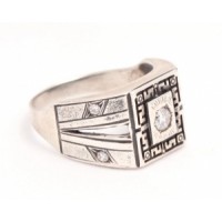 Срібна каблучка бр-2110937