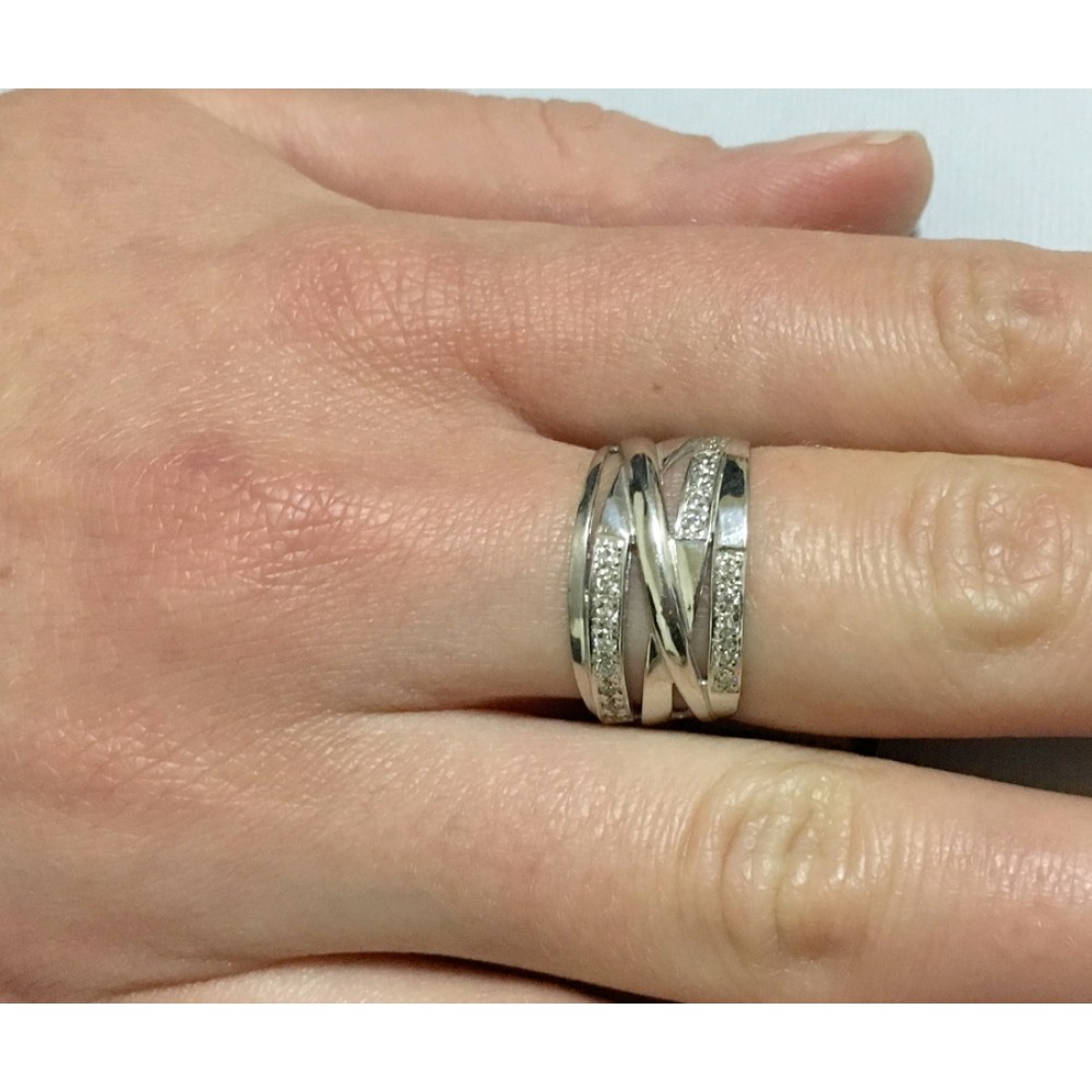 Срібна каблучка Люксембург бр-1370121