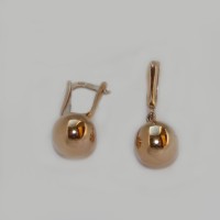 Золотые сережки легковесные АЛ-2700568