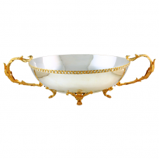 Серебряная ваза для фруктов АГ-2.8.0113