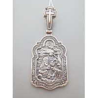Серебряная ладанка  Серафим Саровский  67 бр-3100244