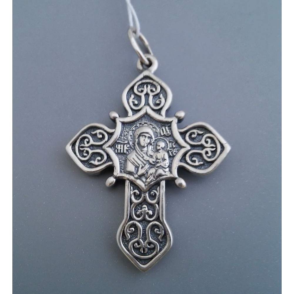 Срібний хрестик бр-3100402