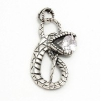 Серебряная подвеска Змея 3 бр-3110363