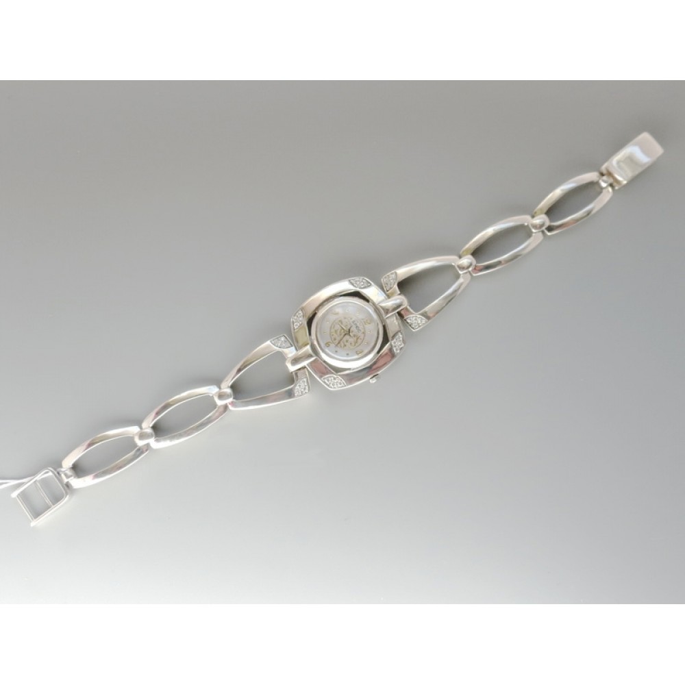 Серебряные часы женские бр-10040