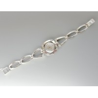 Срібний годинник жіночий бр-10040