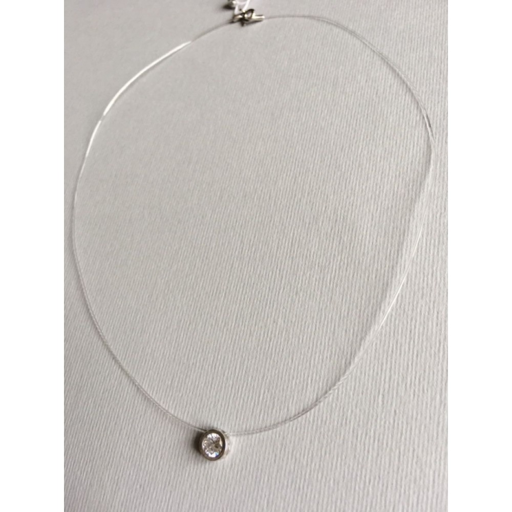 Серебряная Капелька на силиконе ЮМ-6122