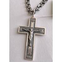 Серебряный крест стк-63