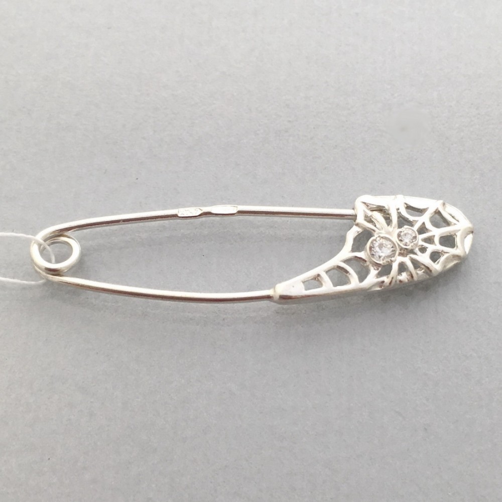 Серебряная булавка ШК-7109