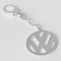 Серебряный брелок "Volkswagen" (Фольксваген) 8086