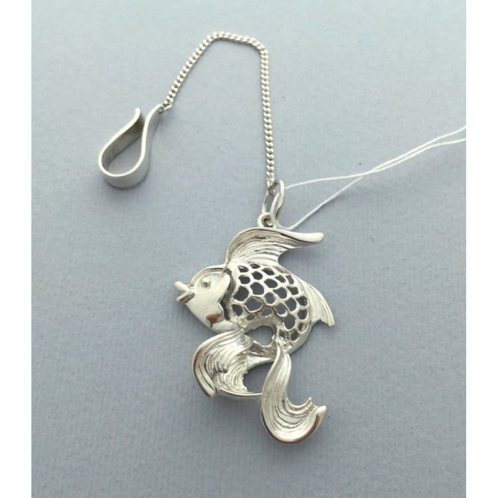 Серебряный ионизатор Рыбка бр-0007281