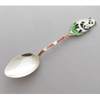 Срібна ложка Панда бр-05