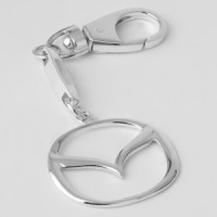 Срібний брелок Mazda (Мазда) 8119