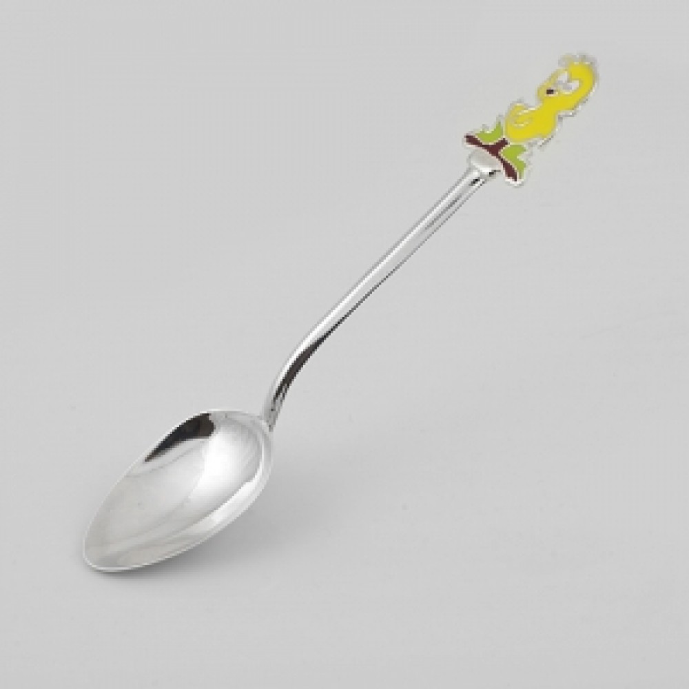 Срібна ложка Курча ЮМ-9027