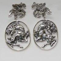 Срібні сережки бр-00269