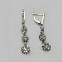 Серебряные серьги бр-11139