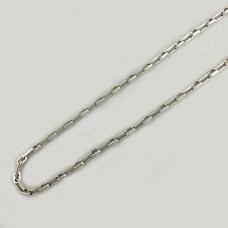 Серебряная цепочка родированная Якорь БР-0026341