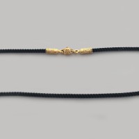 Шнурок з позолоченим замком ЛЗ-6023