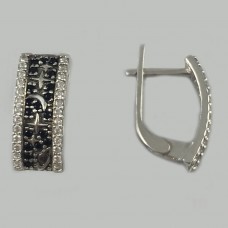 Серебряные серьги ЮМ-21419