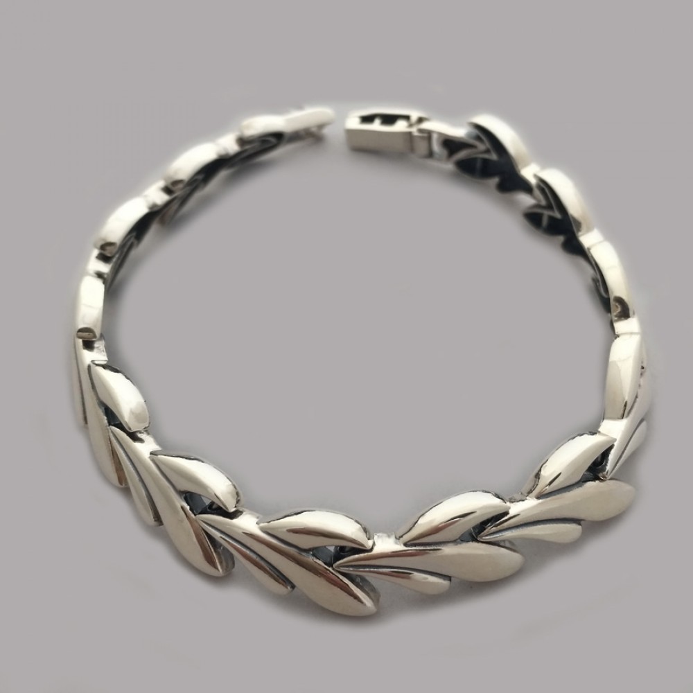 Серебряный браслет без камней Вечность Арт. БР-0009151