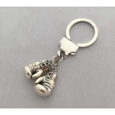 Брелок из серебра "Боксерские перчатки" БР-0072131