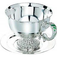 Срібна чашка чайна  ХЮ-080154