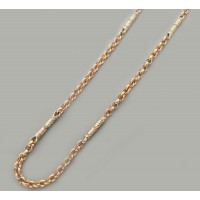 Золотая цепочка "Русская легк." 6 вставок шк-1111